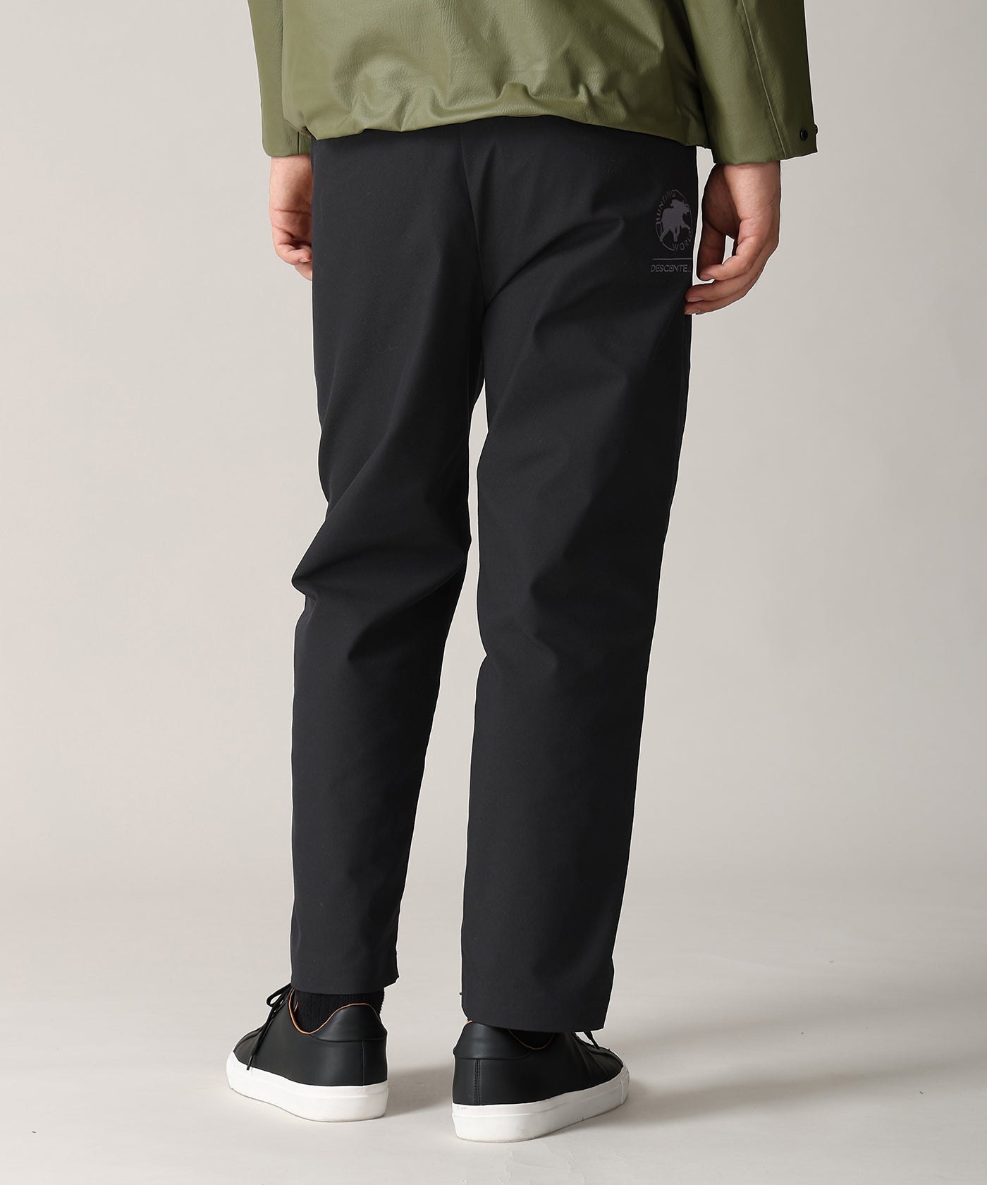 CRAFTED BY DESCENTE.LAB[ATYストレッチウーブンパンツ FLP01M]ブラック6236601008メンズ 9
