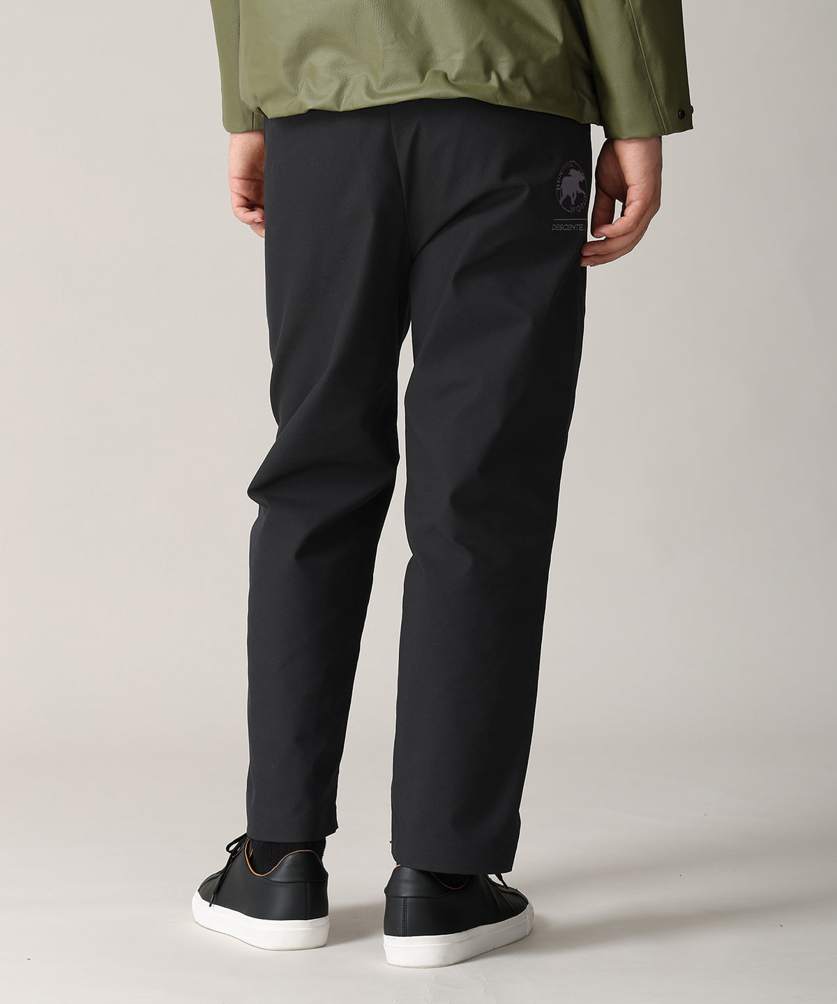 CRAFTED BY DESCENTE.LAB[ATYストレッチウーブンパンツ FLP01M]ブラック6236601008メンズ 9