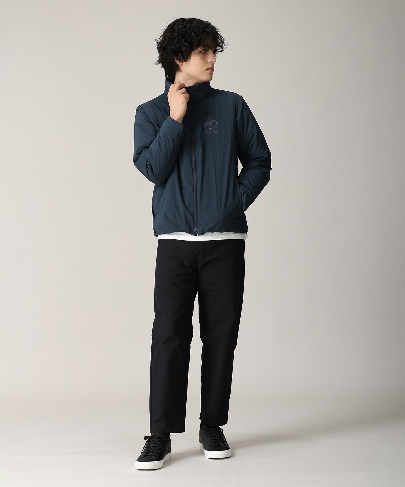 CRAFTED BY DESCENTE.LAB[クロスプリーツダウンジャケット FDJ01M]ネイビー6236600578メンズ 13