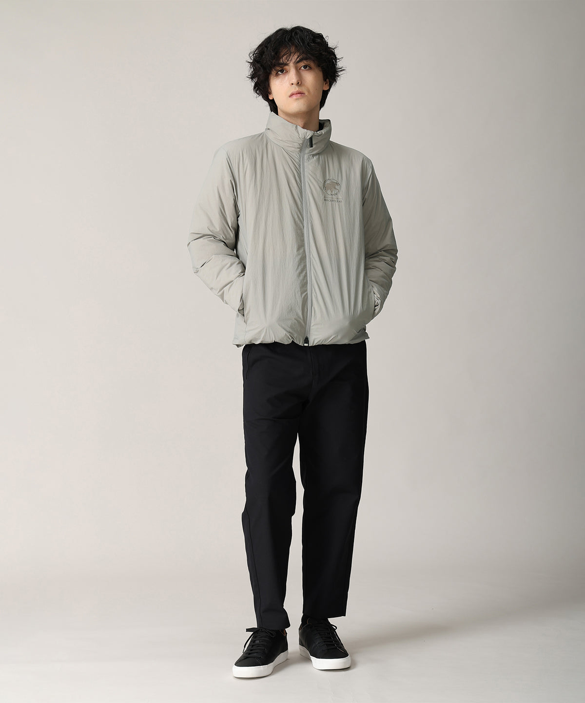 CRAFTED BY DESCENTE.LAB[クロスプリーツダウンジャケット FDJ01M]ベージュ6236600532メンズ 13