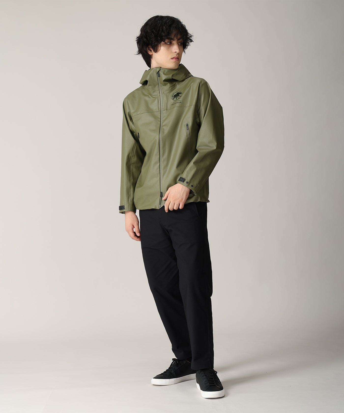 CRAFTED BY DESCENTE.LAB[サーフェスラミネーテッドシェルジャケット FWB03M]グリーン6236600355メンズ 12