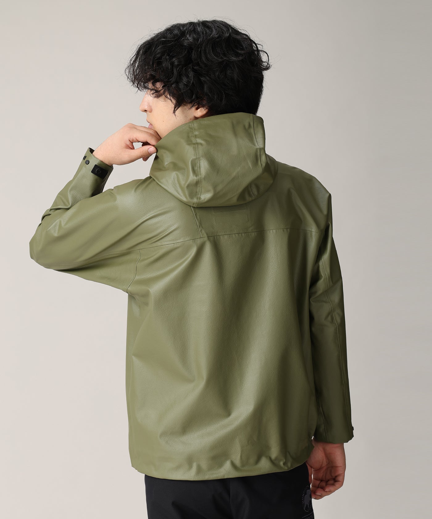 CRAFTED BY DESCENTE.LAB[サーフェスラミネーテッドシェルジャケット FWB03M]グリーン6236600355メンズ 11