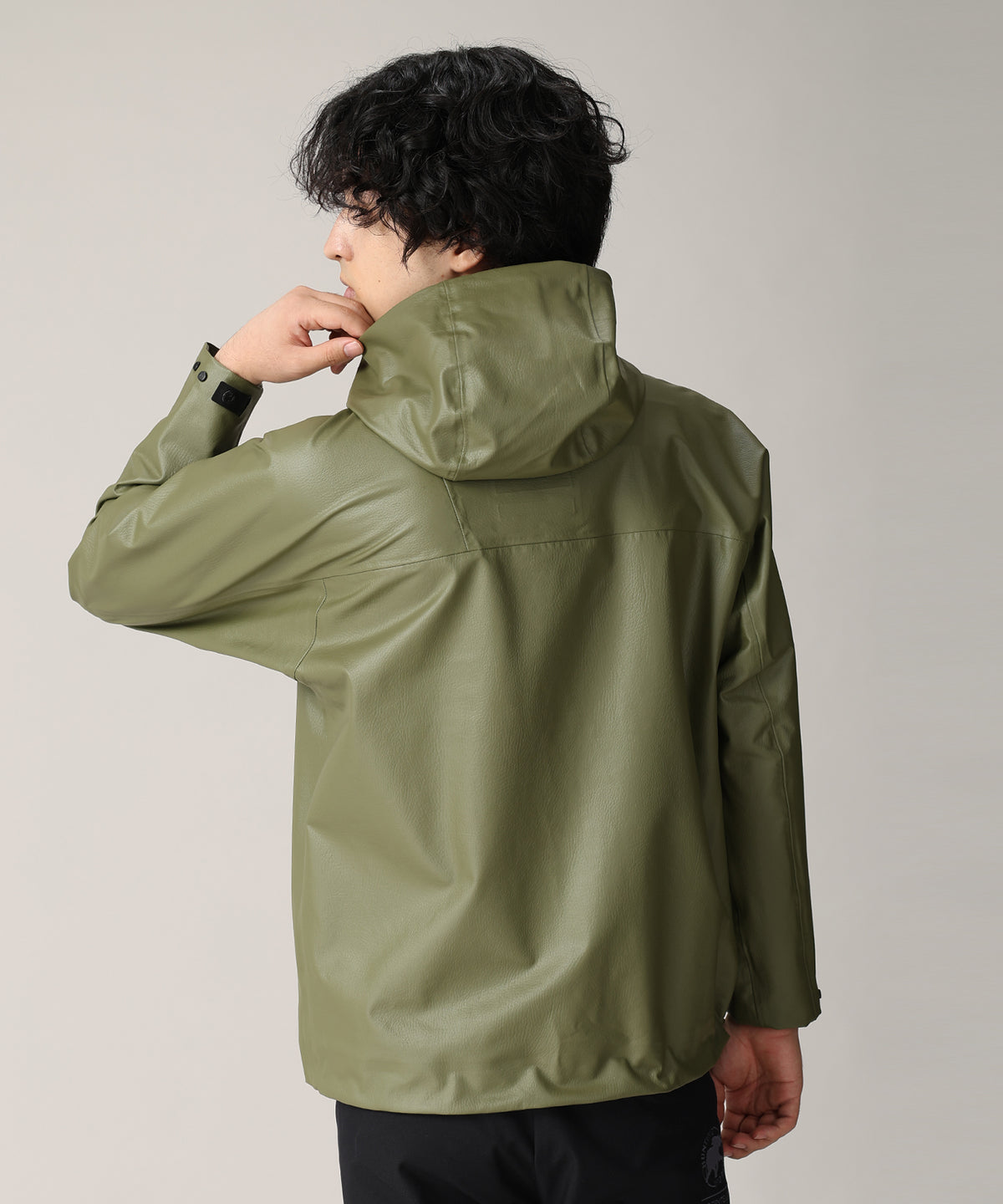 CRAFTED BY DESCENTE.LAB[サーフェスラミネーテッドシェルジャケット FWB03M]グリーン6236600355メンズ 11
