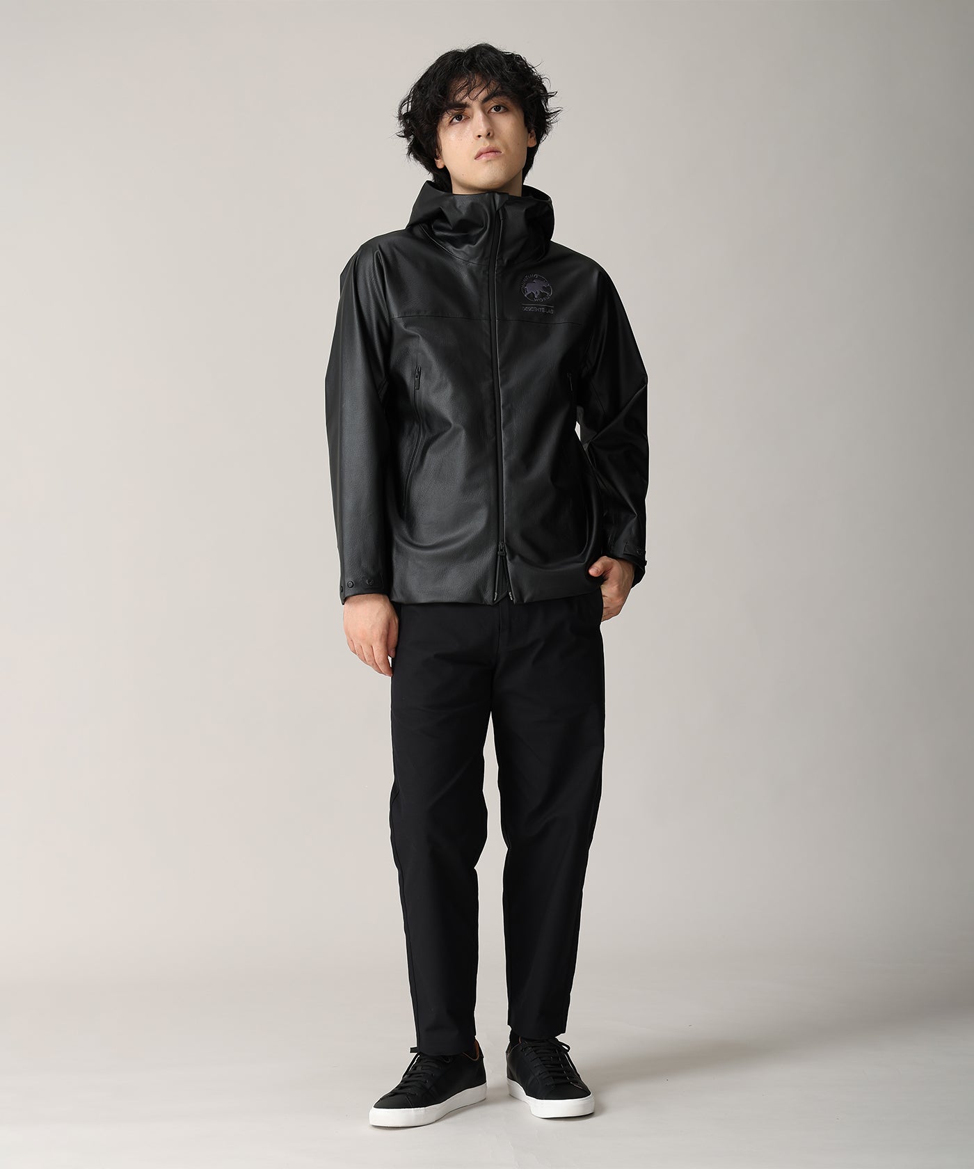 CRAFTED BY DESCENTE.LAB[サーフェスラミネーテッドシェルジャケット FWB03M]ブラック6236600308メンズ 12
