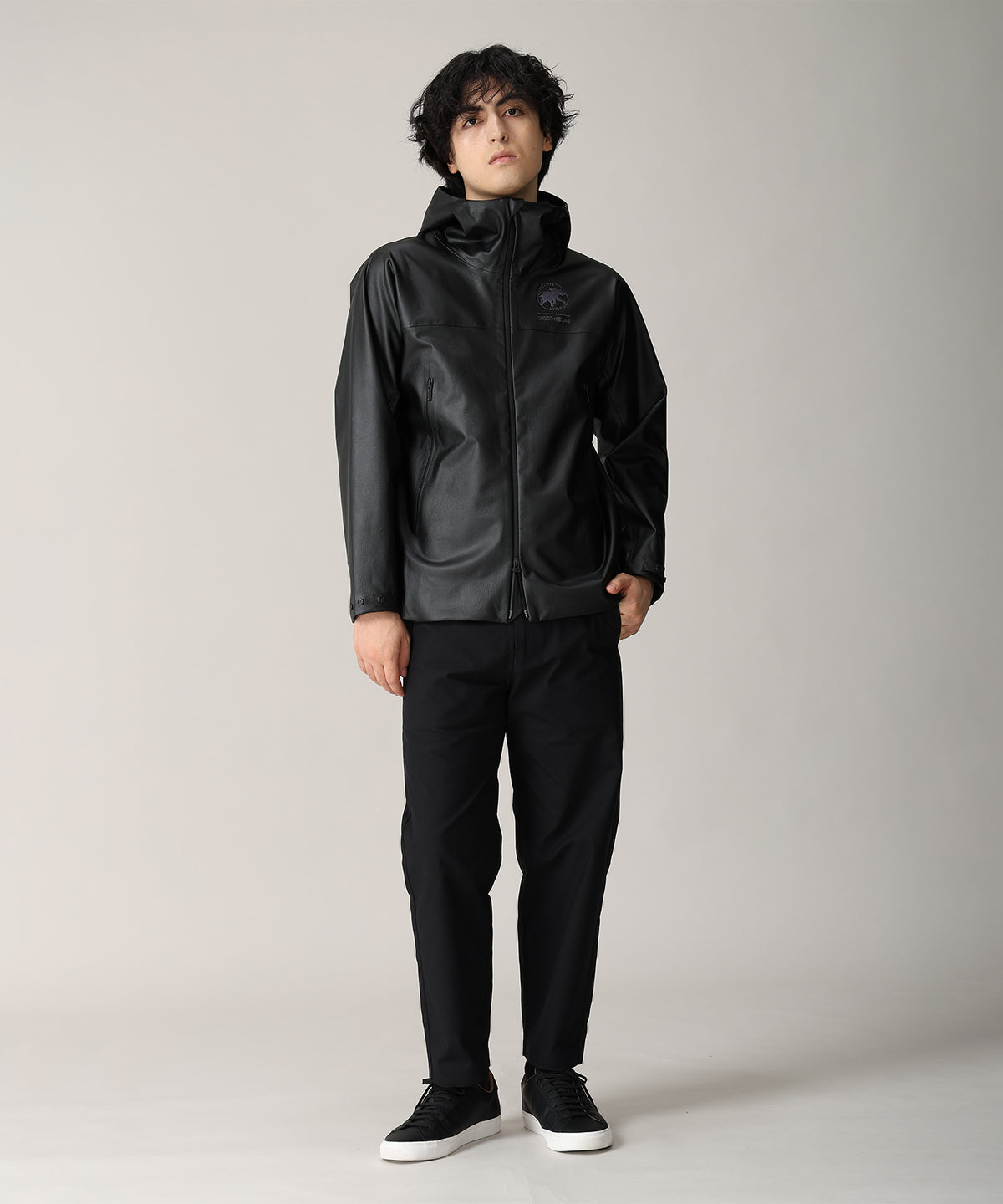 CRAFTED BY DESCENTE.LAB[サーフェスラミネーテッドシェルジャケット FWB03M]ブラック6236600308メンズ 12