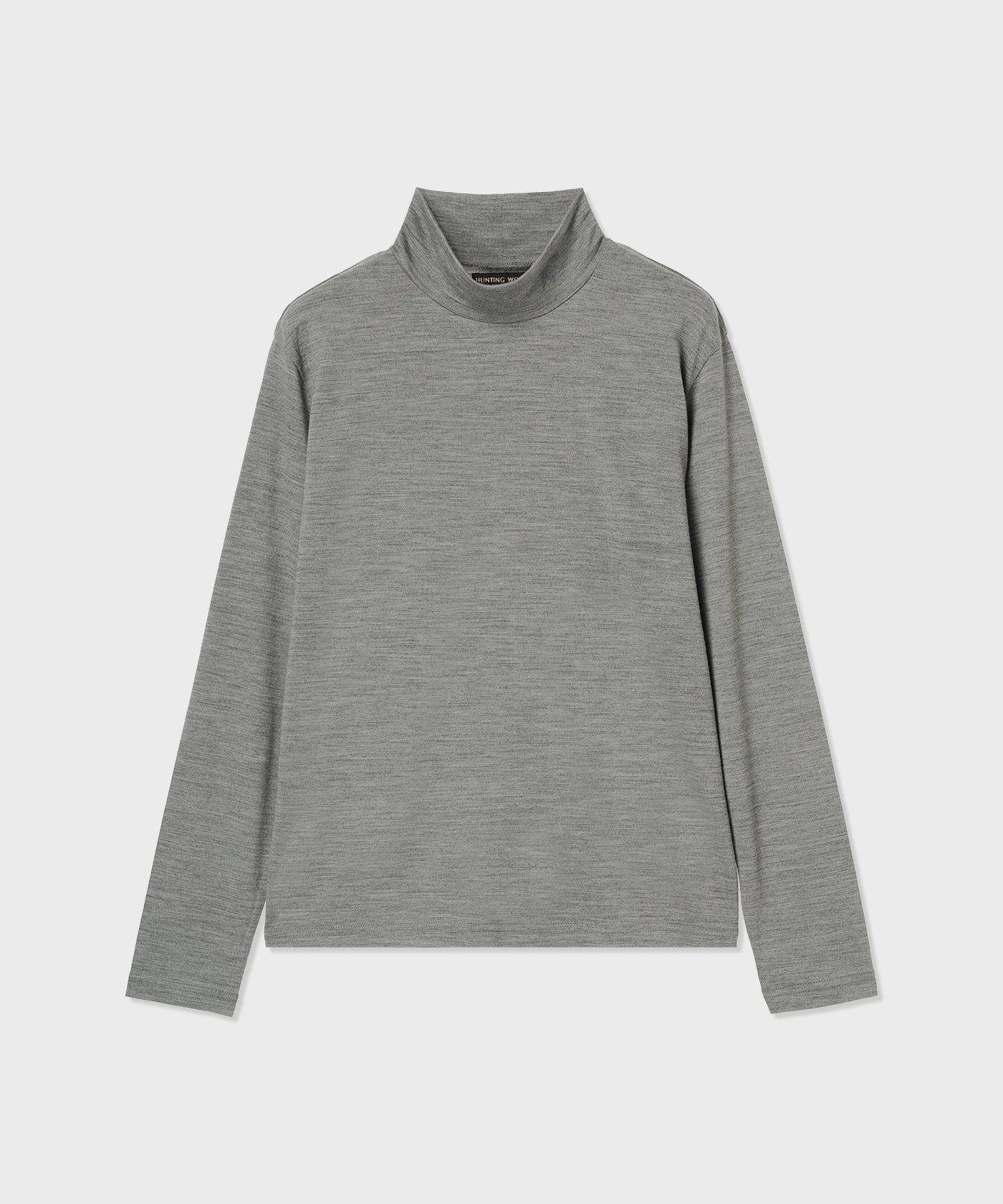 ウールハイネックカットソー 62TS53]グレー6206765305ウィメンズ