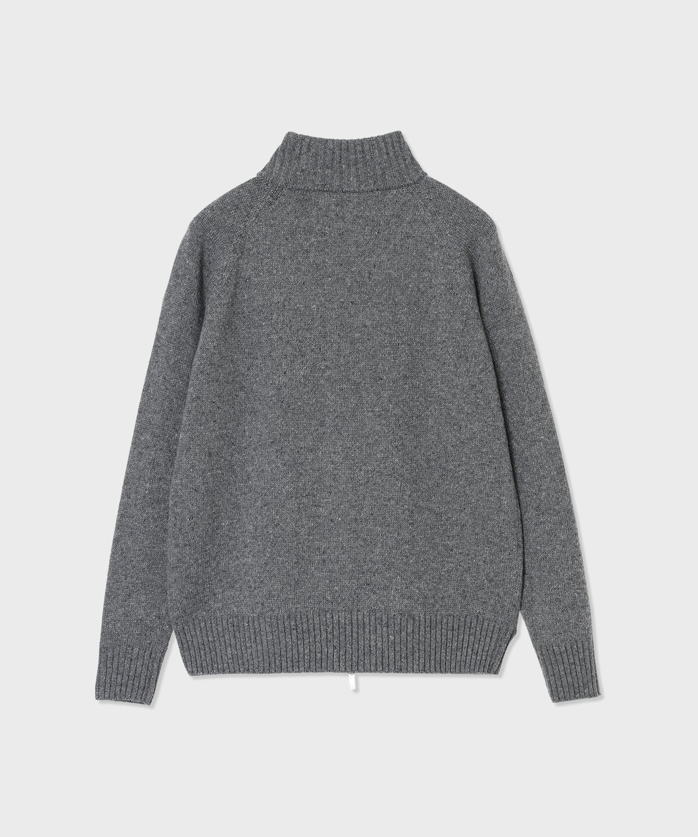 [フロントジップニット 62KN01]グレー6206640105メンズ 2