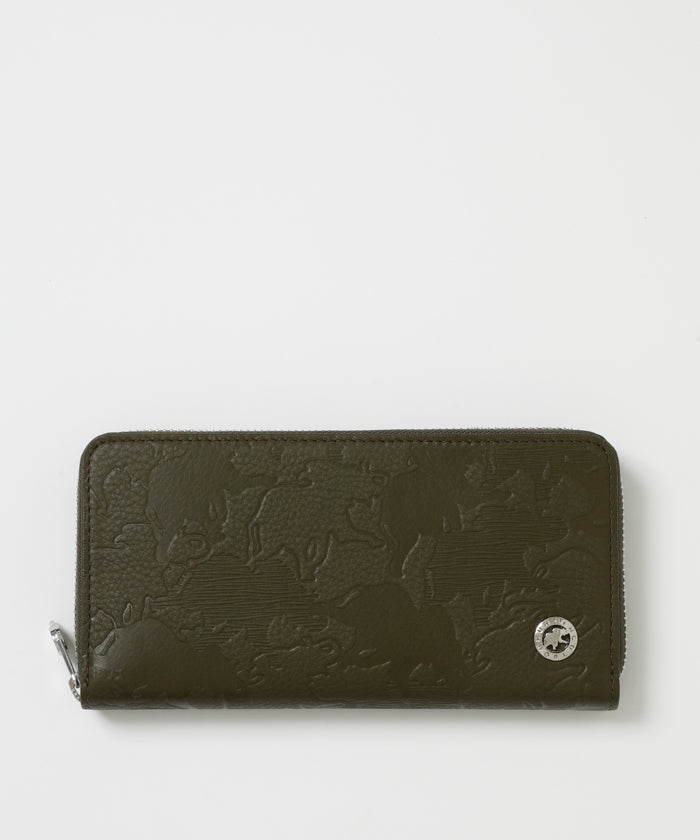レガーロ[ロングジップウォレット310RGL]オリーブ6119300146 HUNTING WORLD