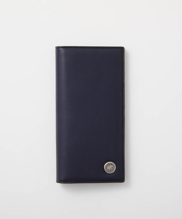 バチューレザー[コインケース付きロングウォレット382BLA]ネイビー6119036278 HUNTING WORLD