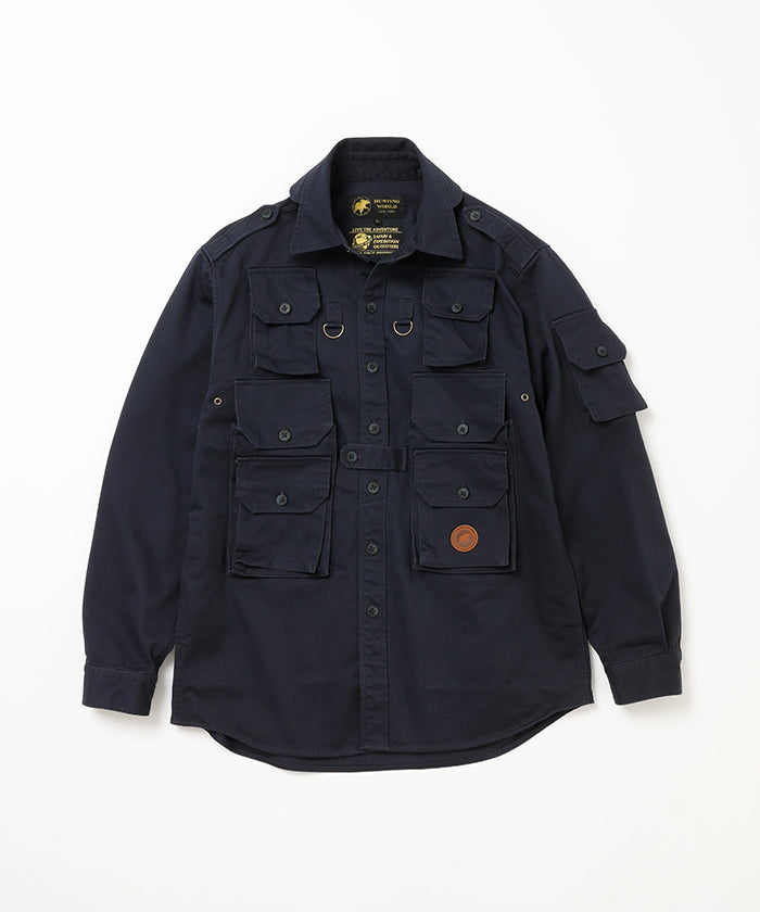 HUNTING WORLD ウインターコート 黒 LOOK BOOK