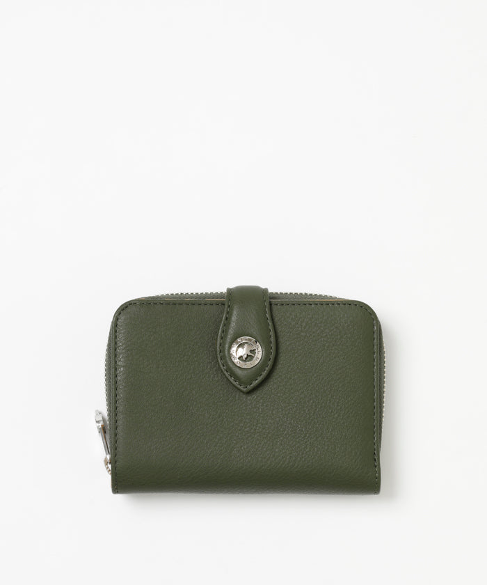 ヴィオラ[ダブルジップウォレット 254VOL]グリーン6119440155 HUNTING WORLD