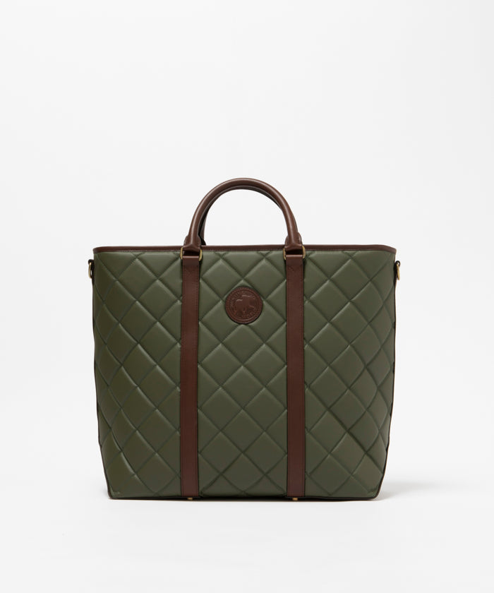 バチューオリジンネオキルティング[トートバッグL　4160BOQ]グリーン6109110657 HUNTING WORLD