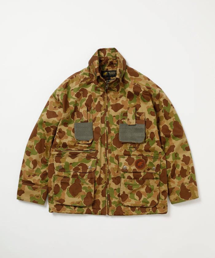 HUNTING WORLD　カモ柄　リバーシブル　ジャケット　未使用・タグ付 HUNTING WORLD カモ柄 リバーシブル ジャケット 未使用・タグ付