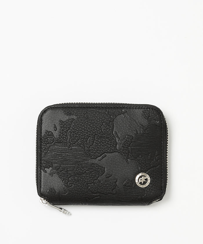 レガーロ[ラウンドジップウォレット 311RGL]ブラック6119300208 HUNTING WORLD