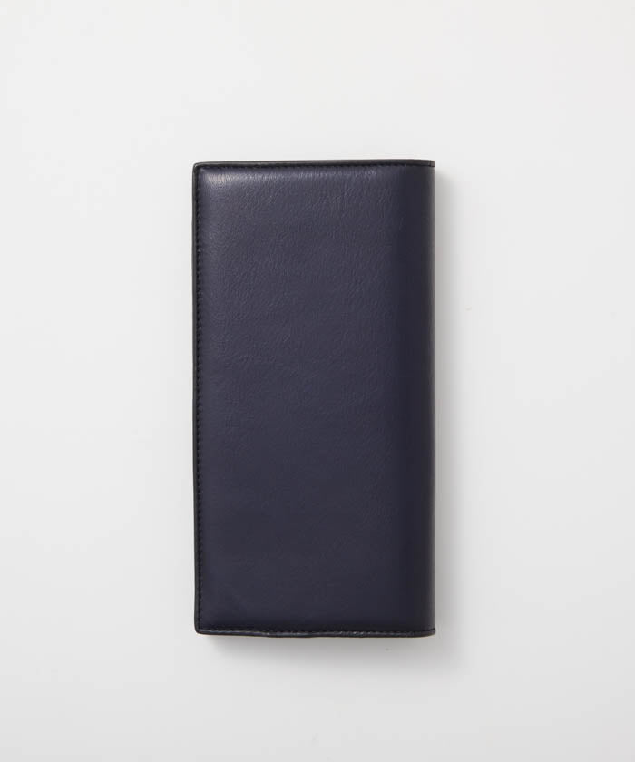 バチューレザー[コインケース付きロングウォレット382BLA]ネイビー6119036278 HUNTING WORLD