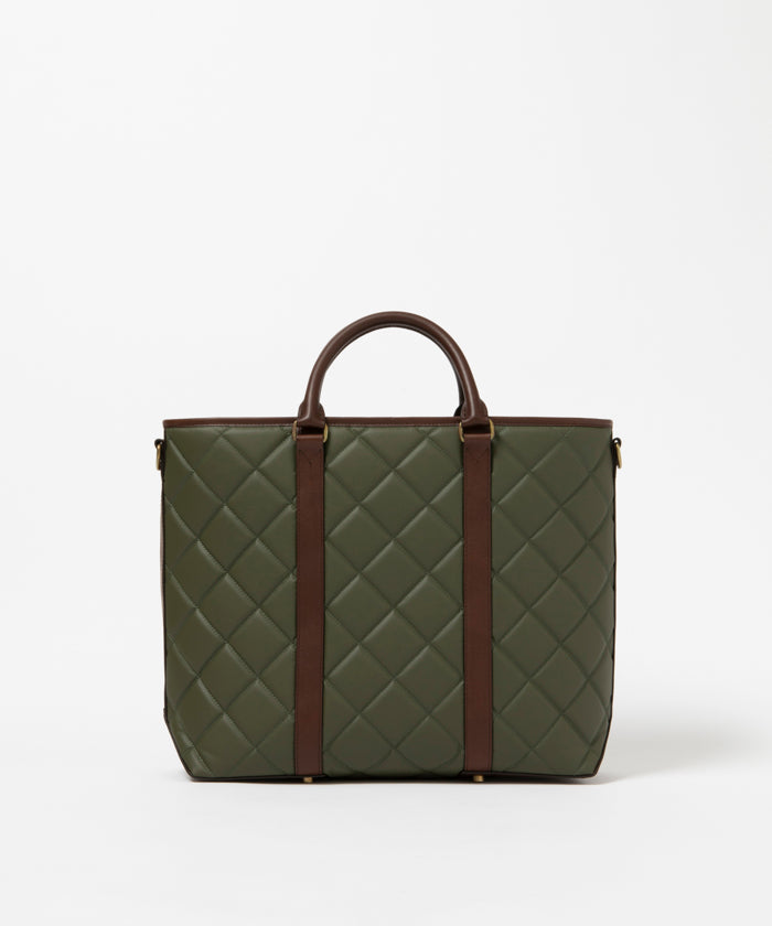 バチューオリジンネオキルティング[トートバッグM　4159BOQ]グリーン6109110557 HUNTING WORLD