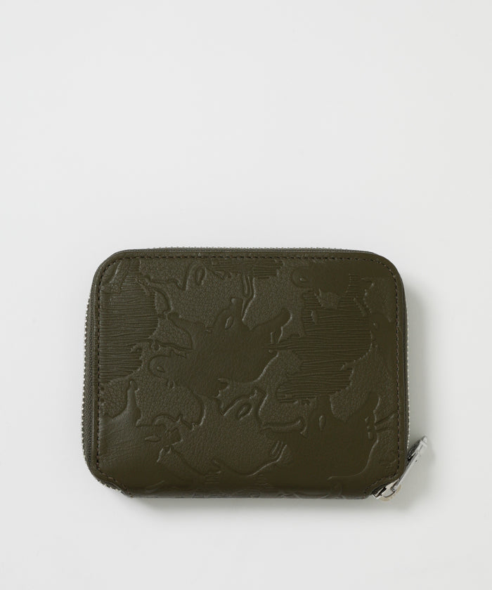 レガーロ[ラウンドジップウォレット311RGL]オリーブ6119300246 HUNTING WORLD