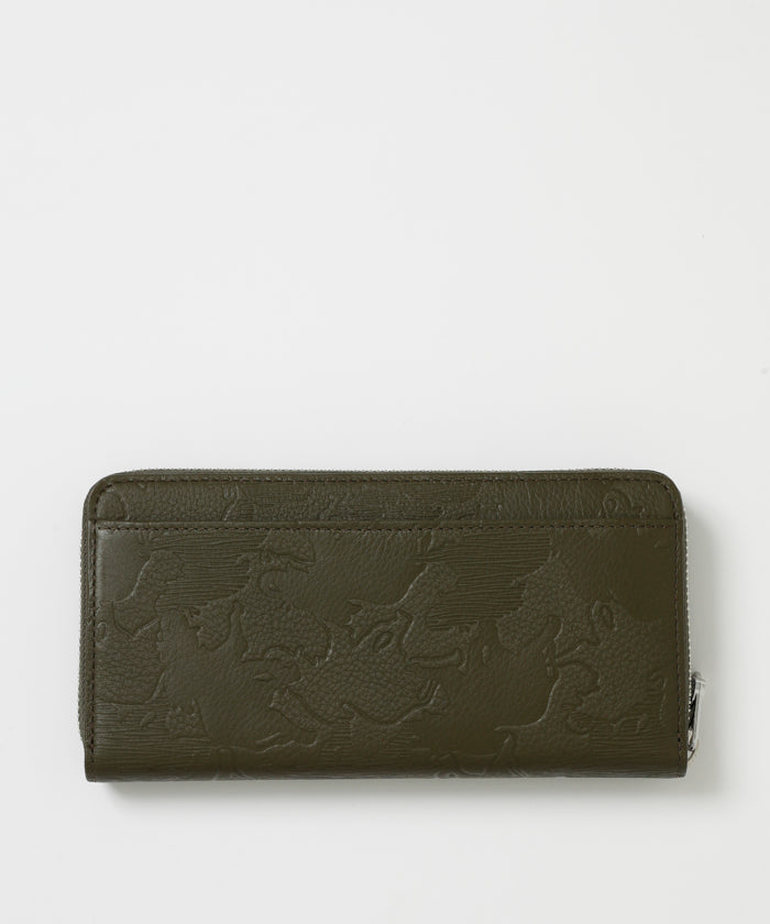 レガーロ[ロングジップウォレット310RGL]オリーブ6119300146 HUNTING WORLD