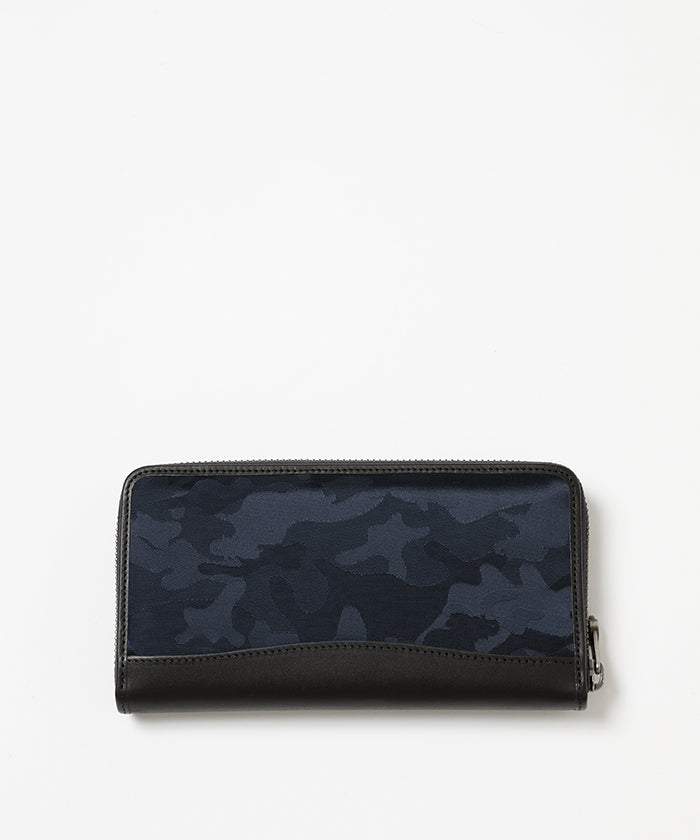 ユーティリティカモ[ロングジップウォレット301UTC]ネイビー6119180178 HUNTING WORLD