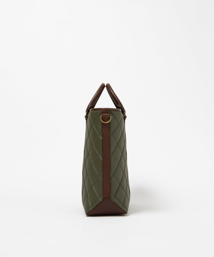 バチューオリジンネオキルティング[トートバッグM　4159BOQ]グリーン6109110557 HUNTING WORLD