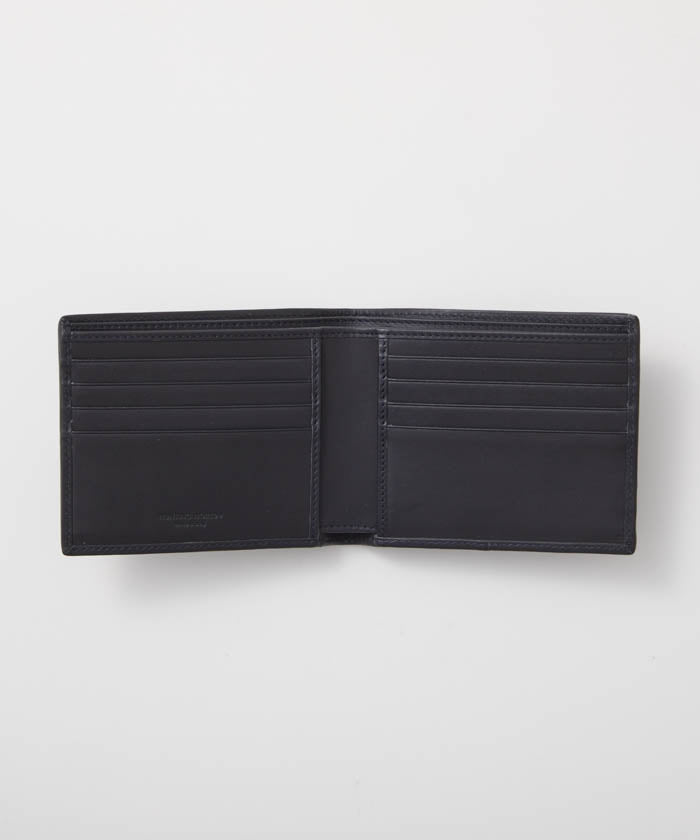 バチューレザー[ダブルウォレット383BLA]ネイビー6119037078 HUNTING WORLD