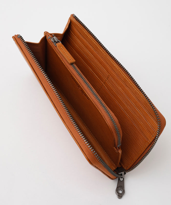 ストリームオンブラ[Lジップロングウォレット270STO]キャメル6119200834 HUNTING WORLD