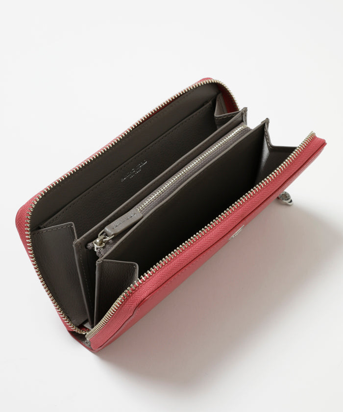 ヴィオラ[ロングジップウォレット250VOL]ピンク6119446112 HUNTING WORLD