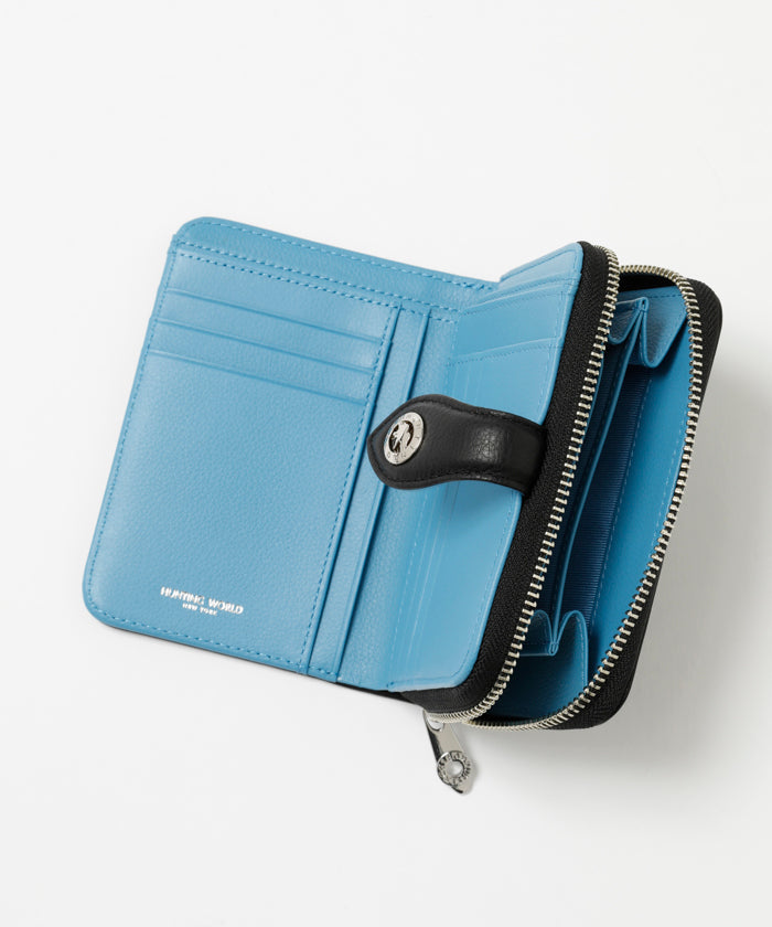 ヴィオラ[ダブルジップウォレット 254VOL]ブラック6119440108 HUNTING WORLD