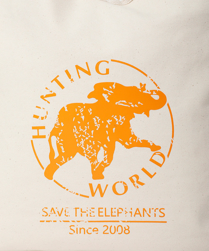 ボルネオチャリティー[トートバッグ L7818BNO ]アイボリー6109432130 HUNTING WORLD