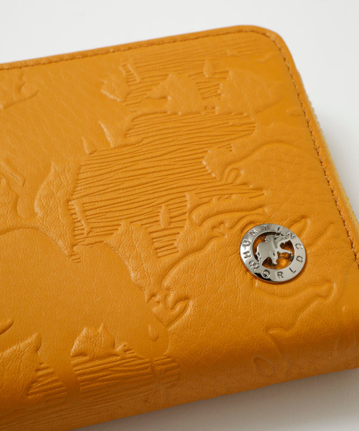 レガーロ[ロングジップウォレット310RGL]オレンジ6119300125 HUNTING WORLD