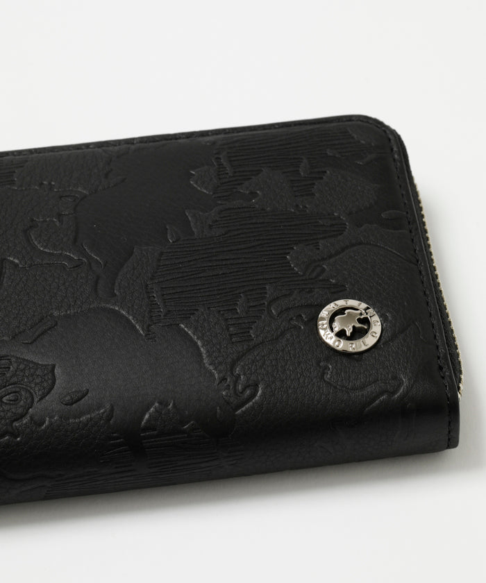 レガーロ[ロングジップウォレット 310RGL]ブラック6119300108 HUNTING WORLD