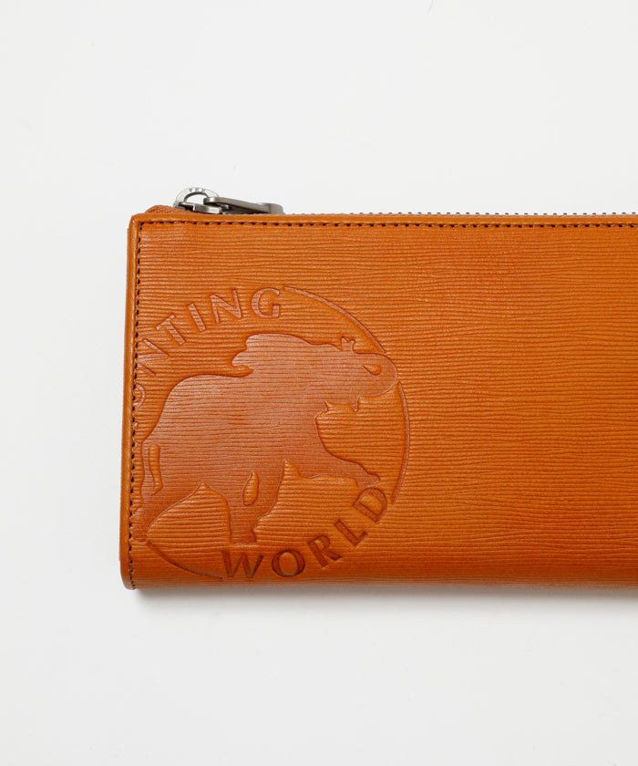 ストリームオンブラ[Lジップロングウォレット270STO]キャメル6119200834 HUNTING WORLD