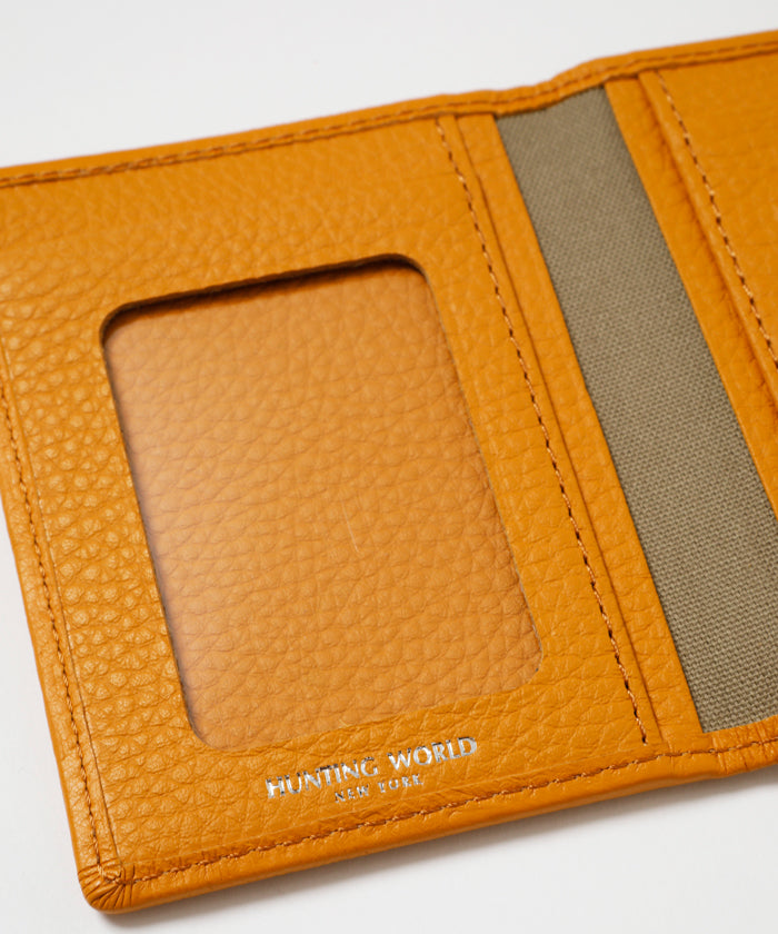 レガーロ[カードケース314RGL]オレンジ6119308025 HUNTING WORLD