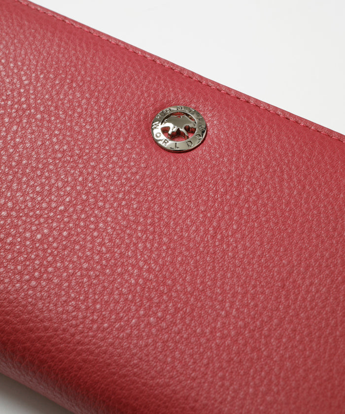 ヴィオラ[ロングジップウォレット250VOL]ピンク6119446112 HUNTING WORLD