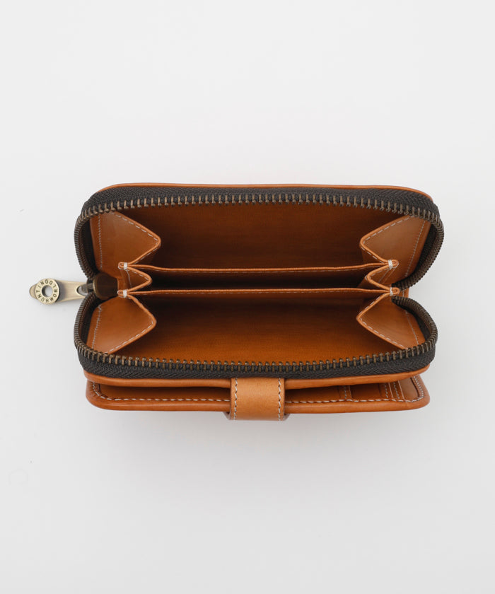 バチューサーパス[ジップウォレット932BSS]レッド6119011415 HUNTING WORLD