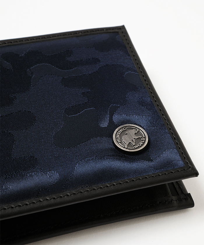 ユーティリティカモ[ダブルウォレット302UTC]ネイビー6119180278 HUNTING WORLD