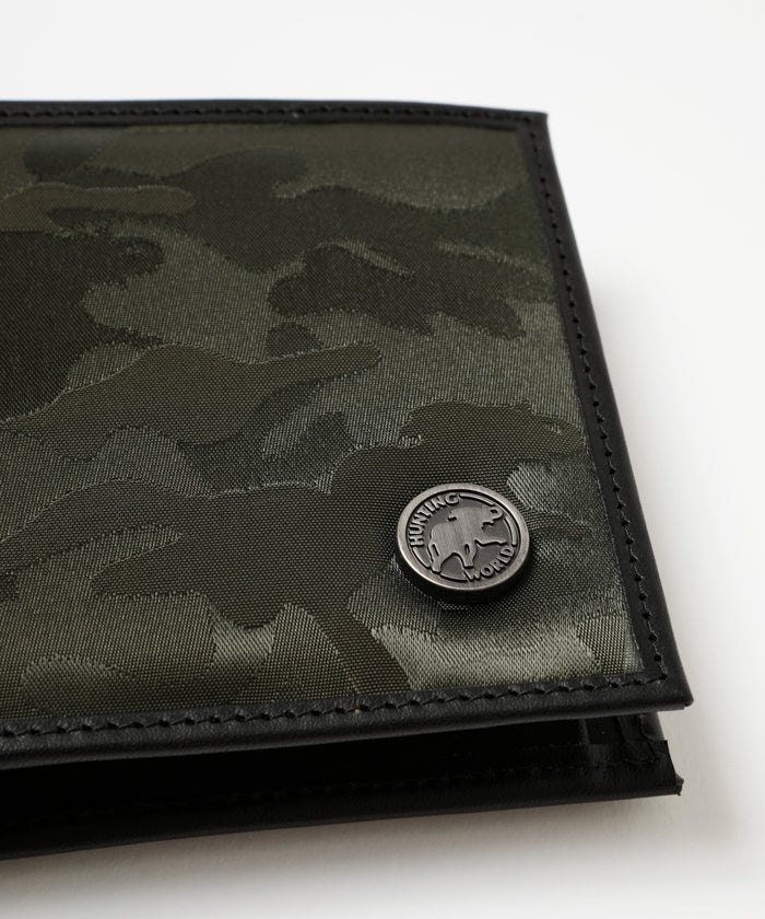 ユーティリティカモ[ダブルウォレット302UTC]オリーブ6119180246 HUNTING WORLD