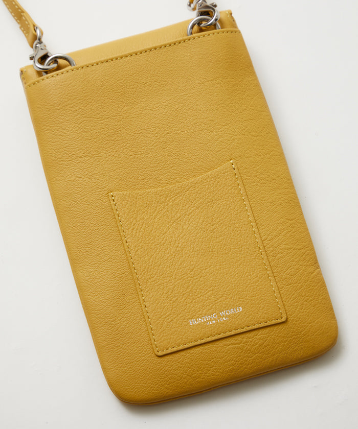 ヴィオラ[スマートフォンケース111VOL]イエロー 6119449744 HUNTING WORLD