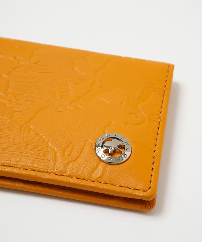 レガーロ[カードケース314RGL]オレンジ6119308025 HUNTING WORLD