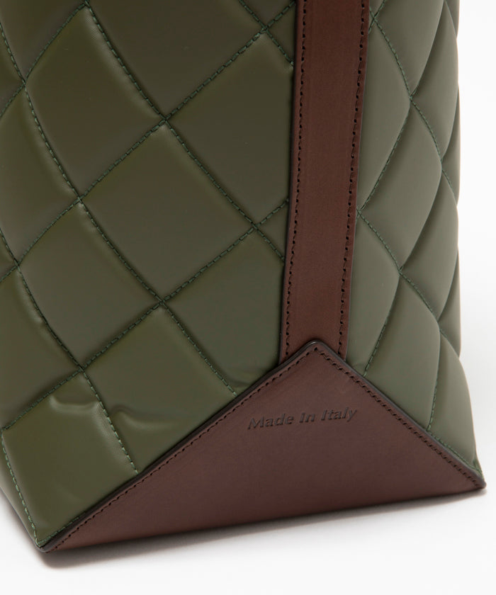 バチューオリジンネオキルティング[トートバッグL　4160BOQ]グリーン6109110657 HUNTING WORLD