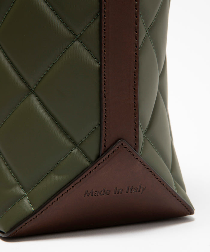 バチューオリジンネオキルティング[トートバッグM　4159BOQ]グリーン6109110557 HUNTING WORLD