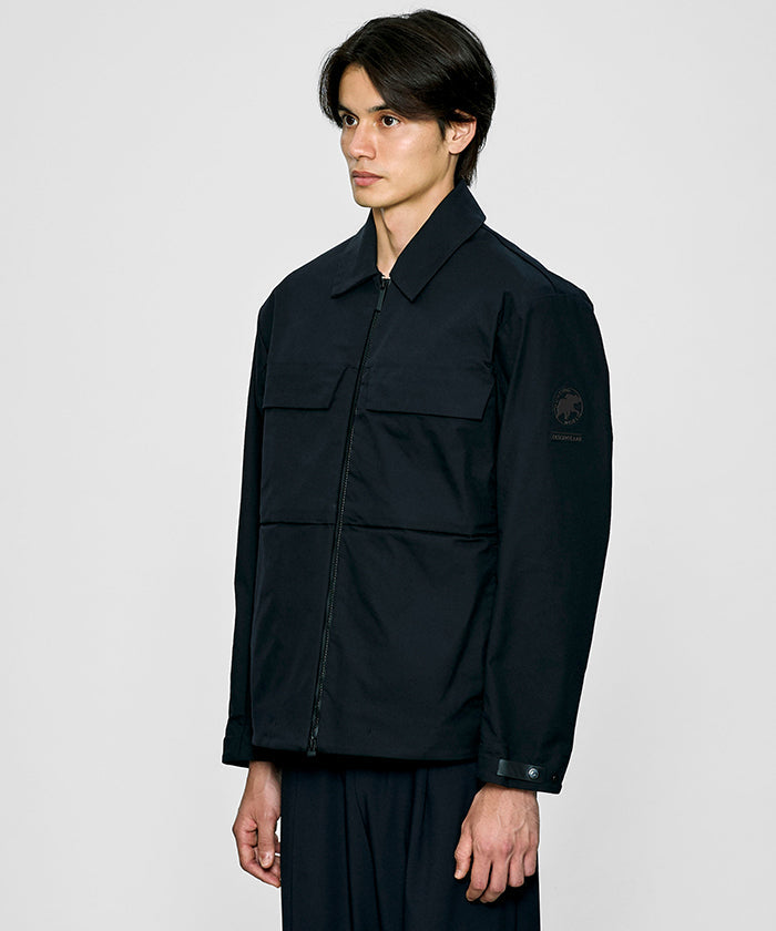 CRAFTED BY DESCENTE.LAB[ATYストレッチウーブン キルティングショートライナーコート FJK39M]ブラック6234600608メンズ HUNTING WORLD