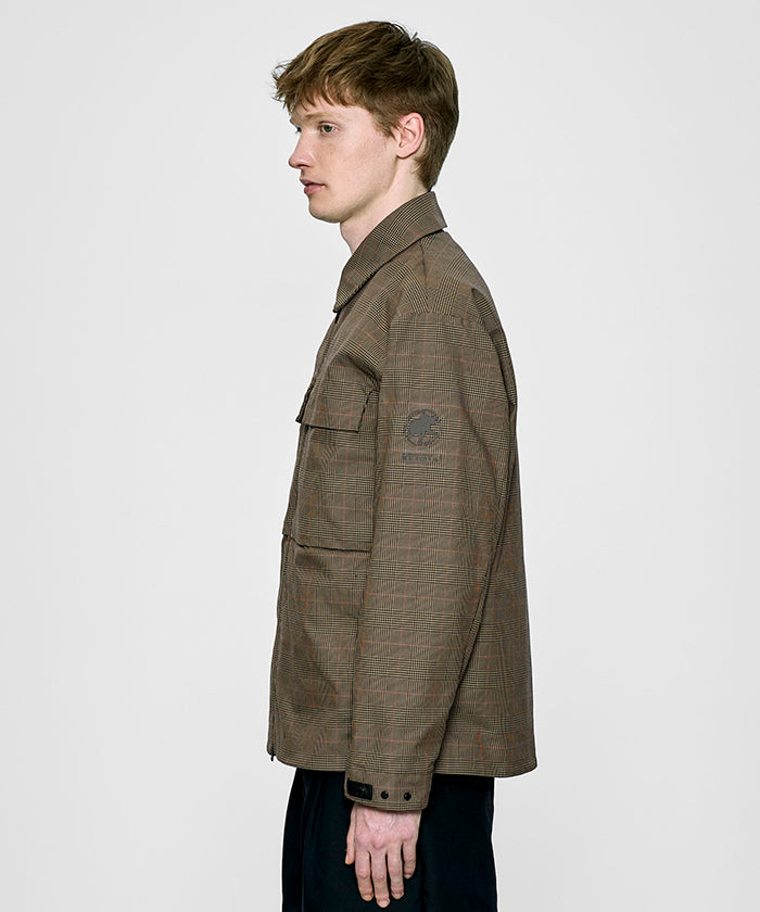 CRAFTED BY DESCENTE.LAB[ATYストレッチウーブン キルティングショートライナーコート FJK38M]グレー6234600505メンズ HUNTING WORLD