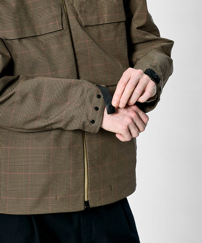 CRAFTED BY DESCENTE.LAB[ATYストレッチウーブン キルティングショートライナーコート FJK38M]グレー6234600505メンズ HUNTING WORLD