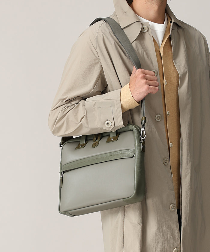 アルティメット[ブリーフケース 2445UTM]ライトグリーン6109102650 HUNTING WORLD