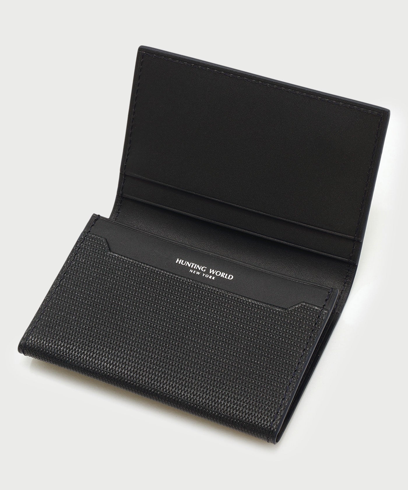 クリスタルグレイン[カードケース 373CGR]ブラック6119203208 HUNTING WORLD