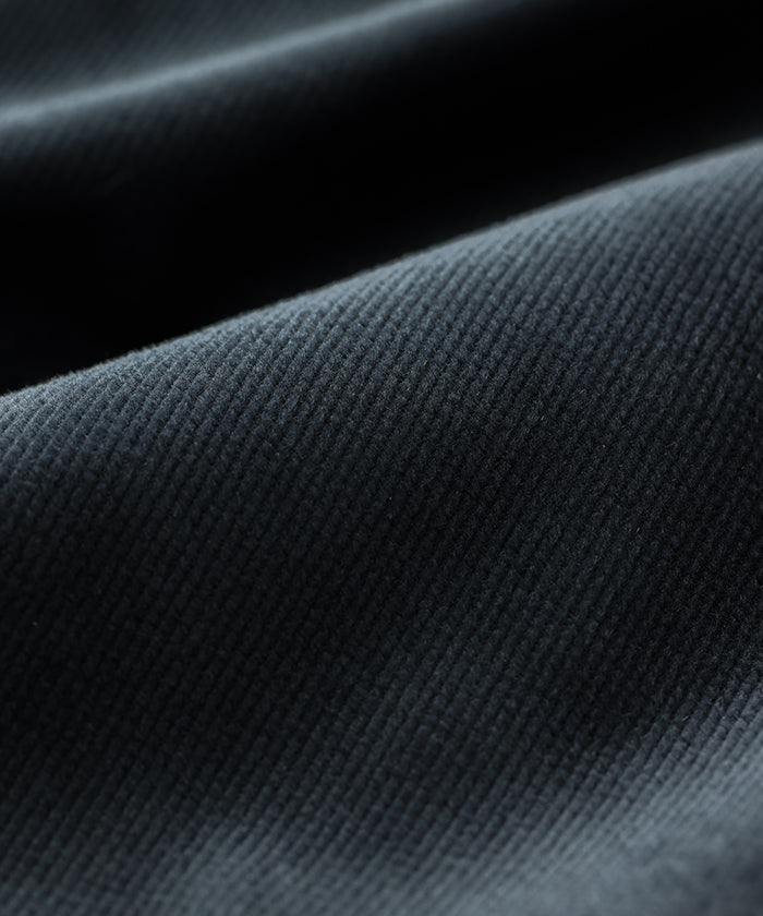 CRAFTED BY DESCENTE.LAB[シンセティック・ベロアツイル ウォータープルーフ ダウンジャケット FDJ10M]ネイビー6234600178メンズ HUNTING WORLD