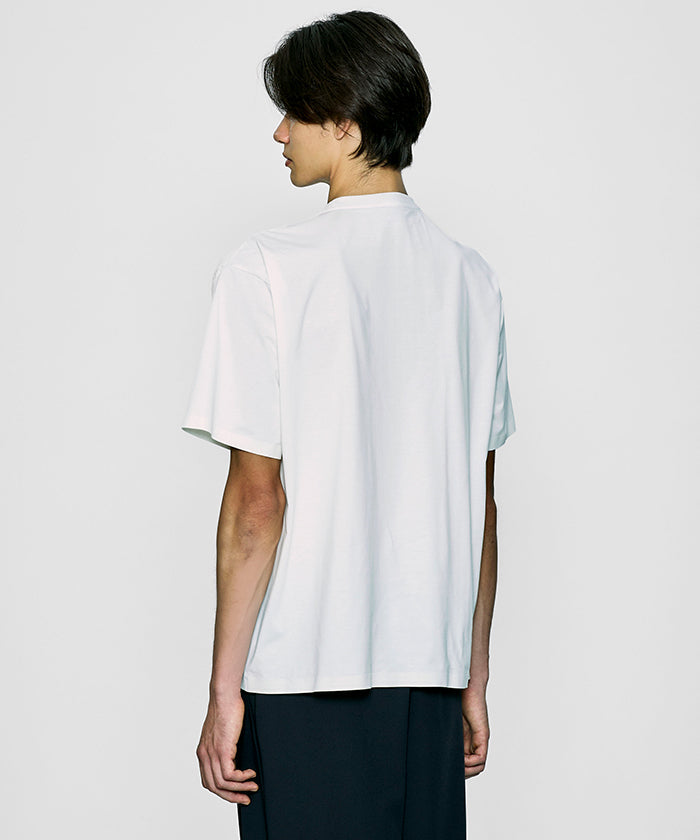 CRAFTED BY DESCENTE.LAB[プライムフレックス・プレーティングジャージ 半袖 FHS56M]ホワイト6234601500メンズ HUNTING WORLD