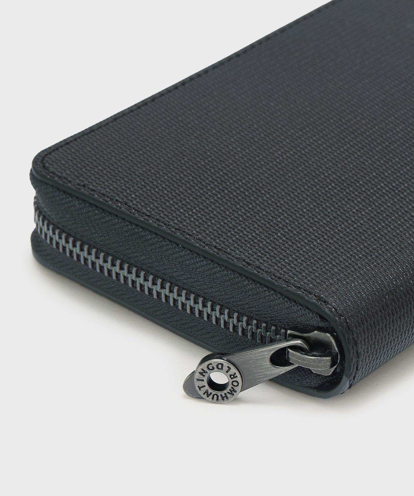 クリスタルグレイン[ロングジップウォレット 370CGR]ネイビー6119202978 HUNTING WORLD